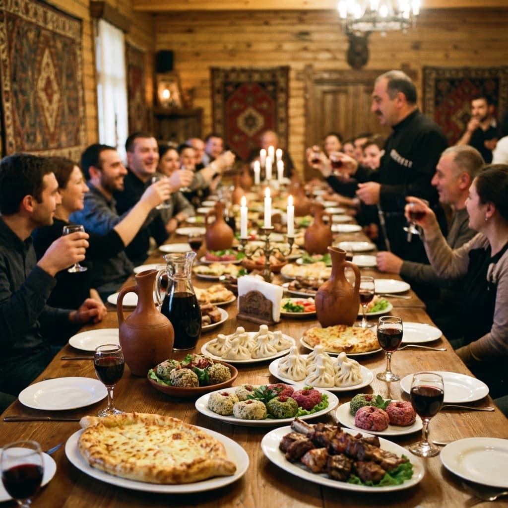 Georgian Supra Feast