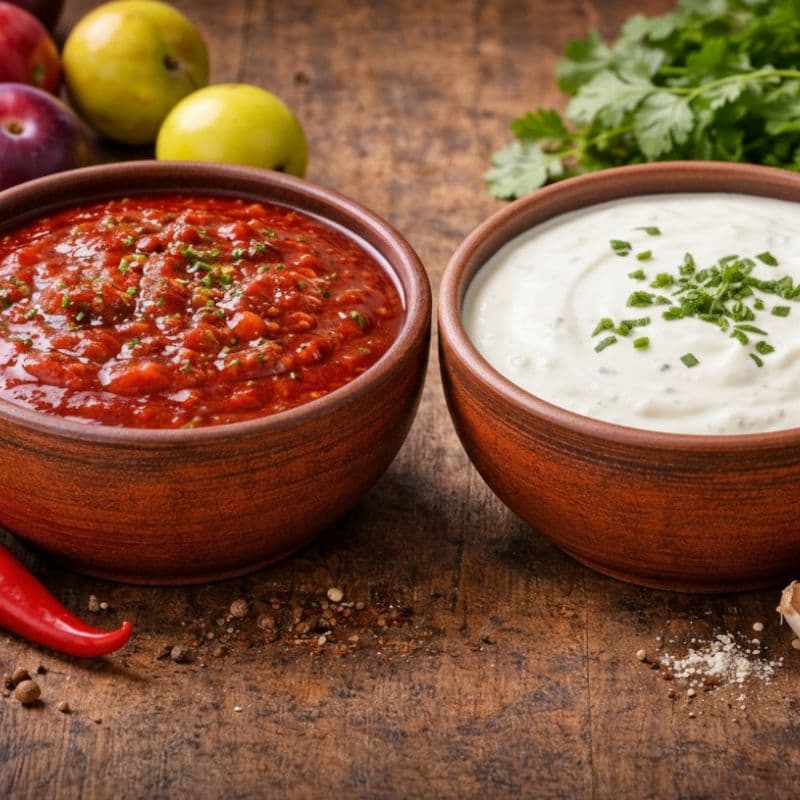 Tkemali (Vermelho ou Branco)