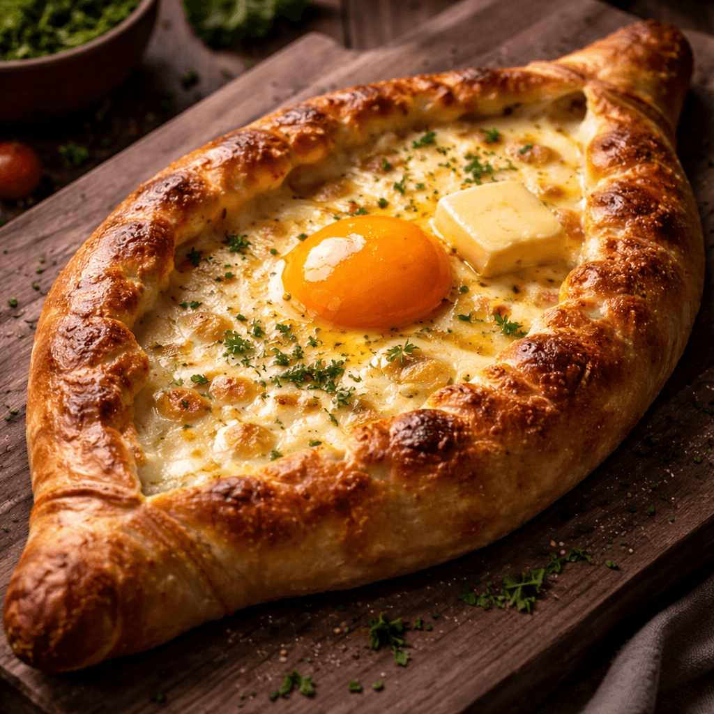 Khachapuri Adjaruli
